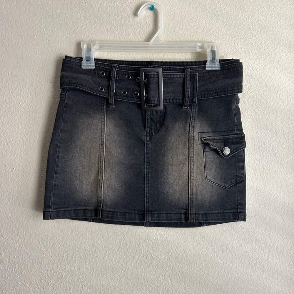 Wild Fable Blue Gray Mini Pencil Skirt
